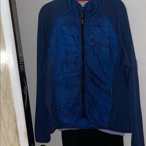 Orvis Women's Navy and Royal Blue Puffer Jacket